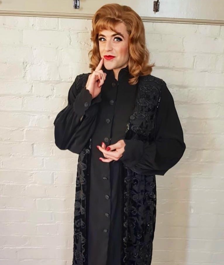 Mr Nurden played Mary Sunshine in Chicago