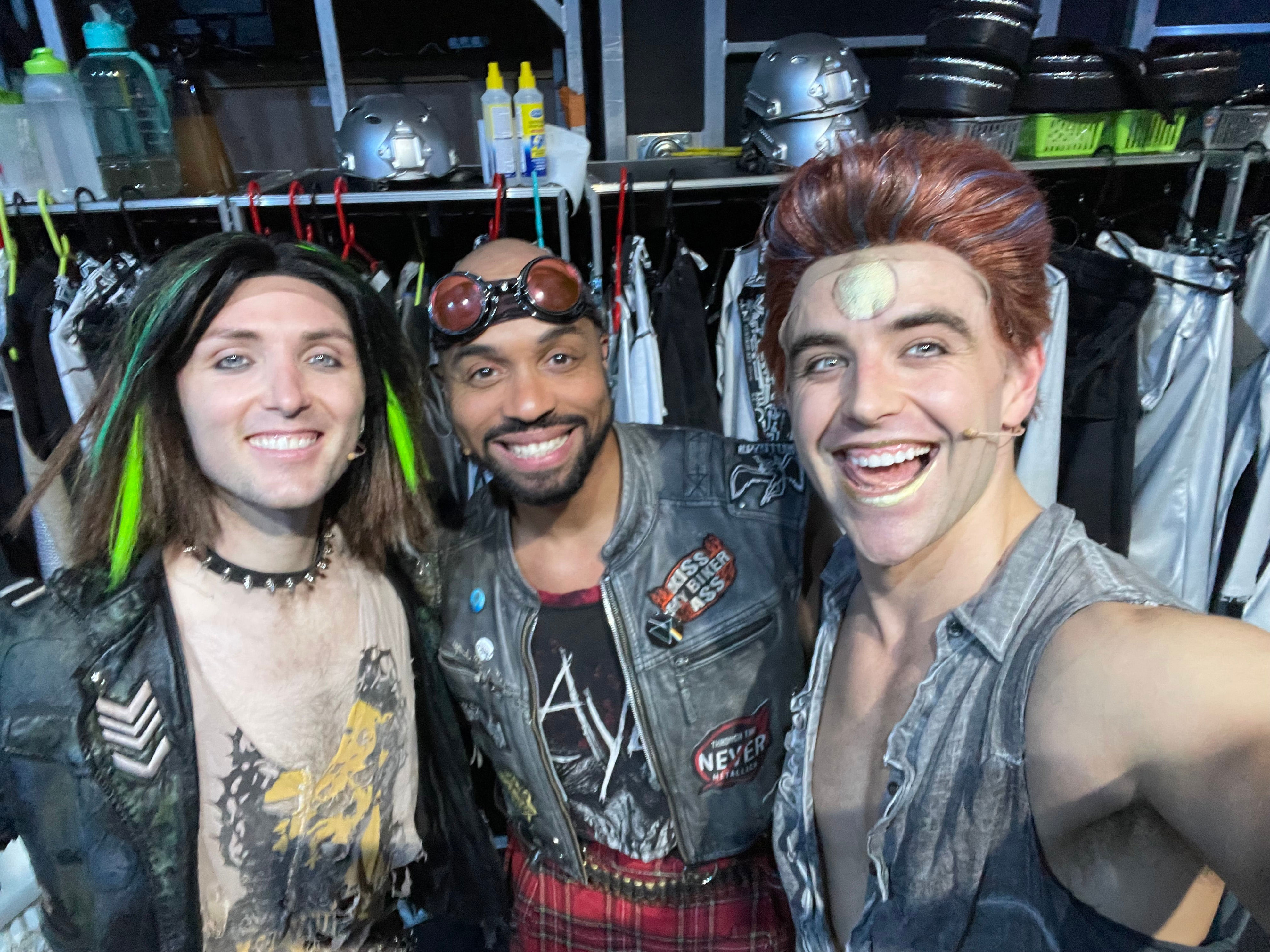 Mr Nurden has battled his way back to the stage