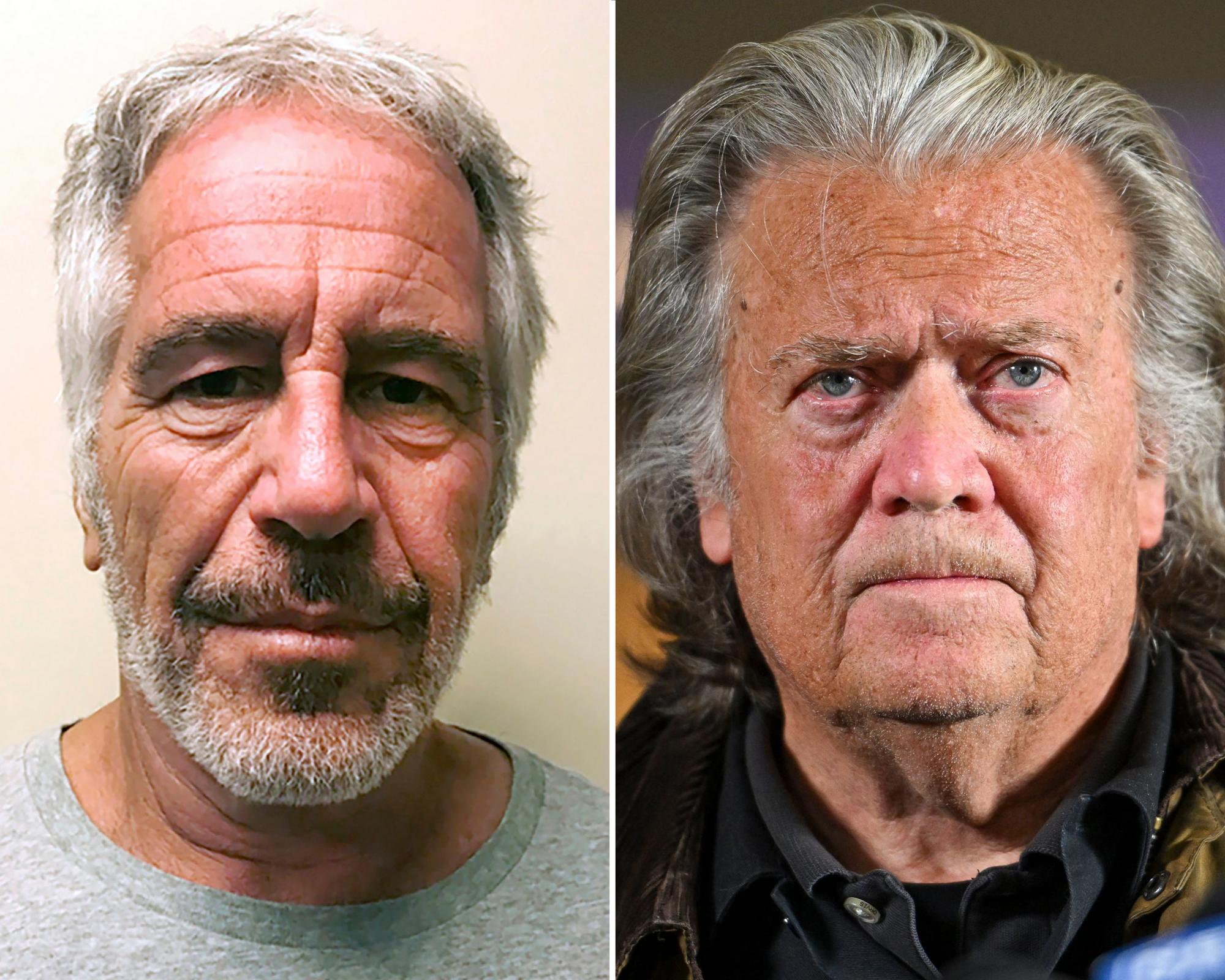 Lo primero: Jeffrey Epstein asesoró a Steve Bannon durante la campaña mediática pro-Trump de 2018.