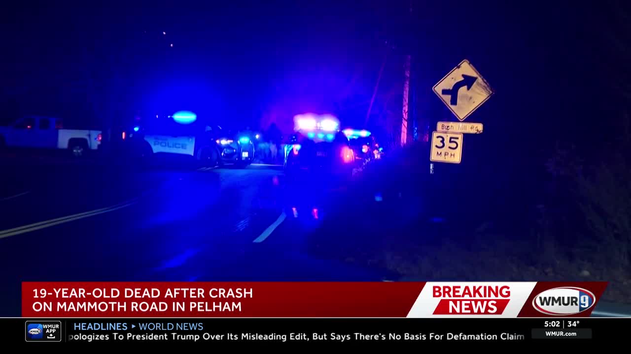Teenager dead after crashing into a utility pole in Pelham
