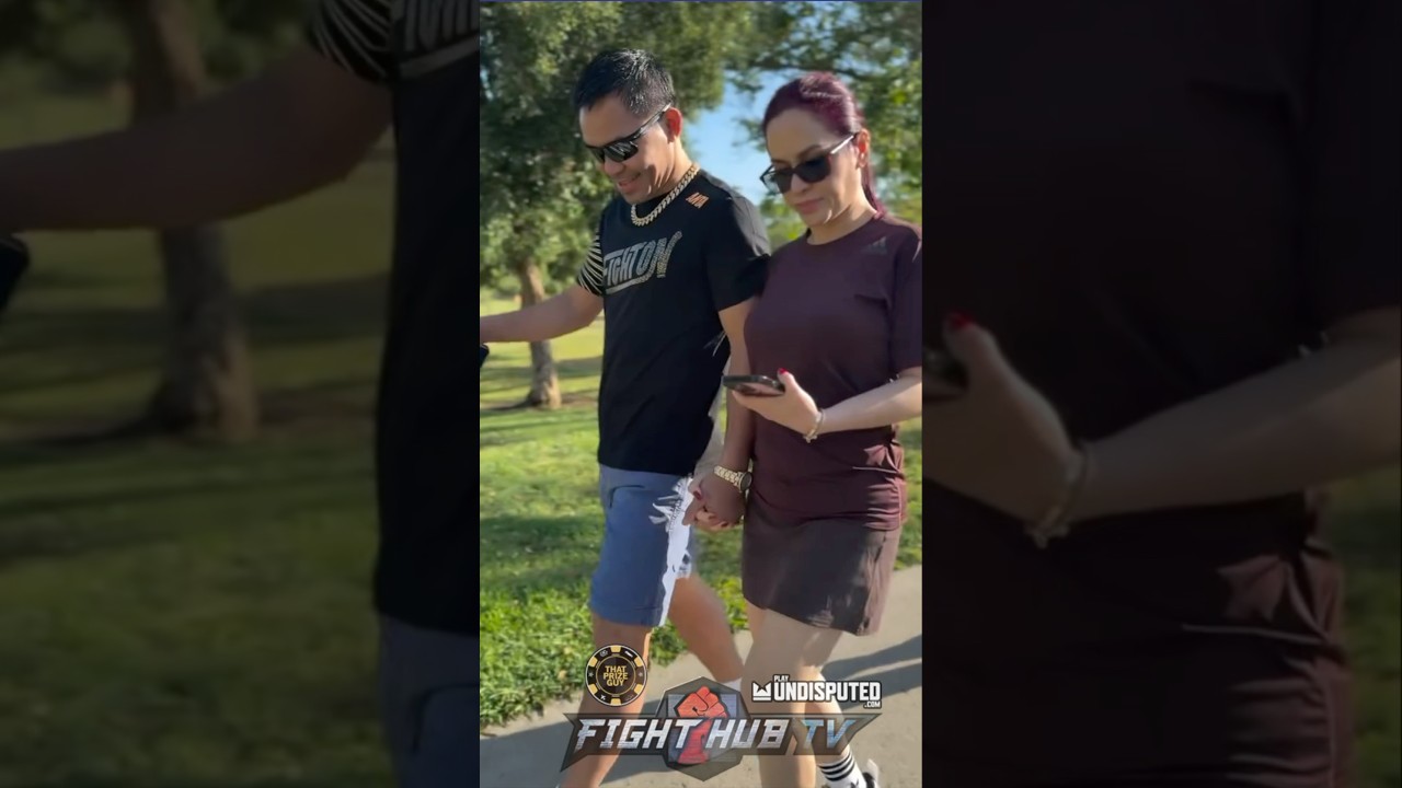 Pacquiao ARRIVES in LA to start camp for Barrios fight!