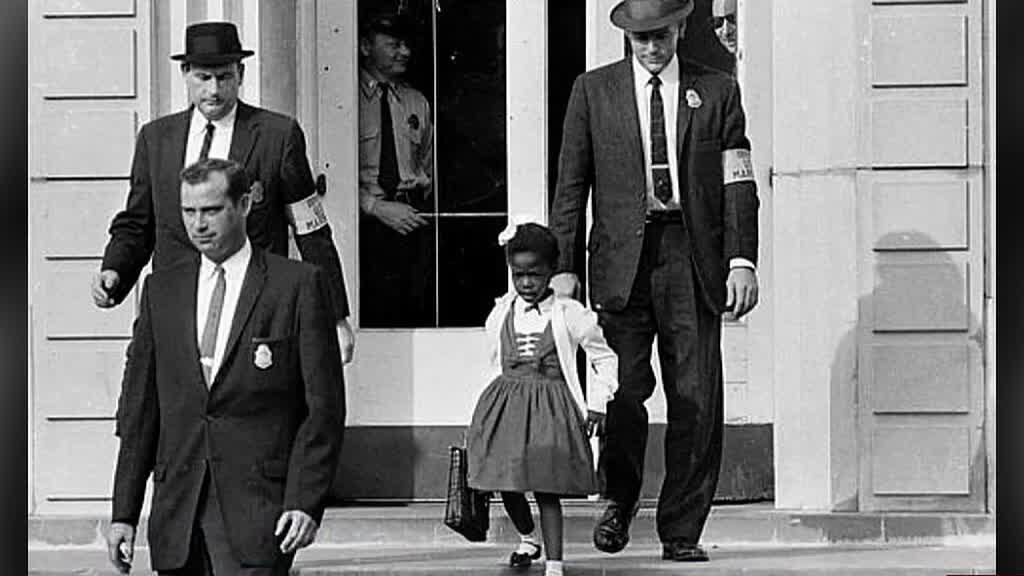 New Orleans schools desegregate on Nov. 14, 1960