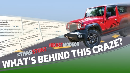 Road rage, stunts and social media show-off: Are Thar owners driving a ...