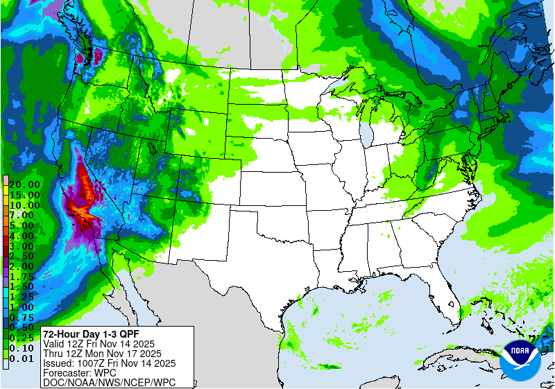 Atmospheric river prompts flood watches, evacuation warnings in ...