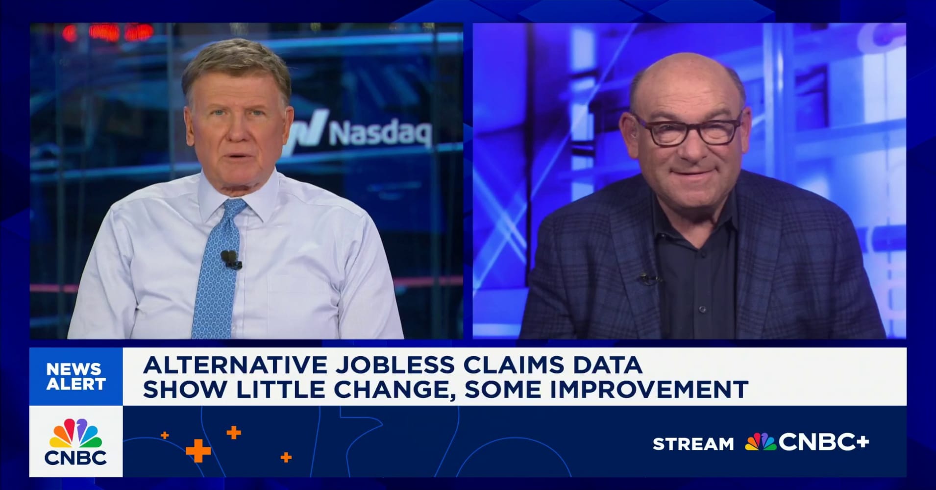 Alternative jobless claims data show little change, some improvement