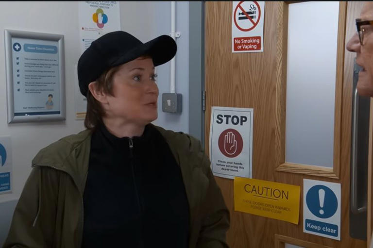 Becky was first seen in the hospital by Roy Cropper