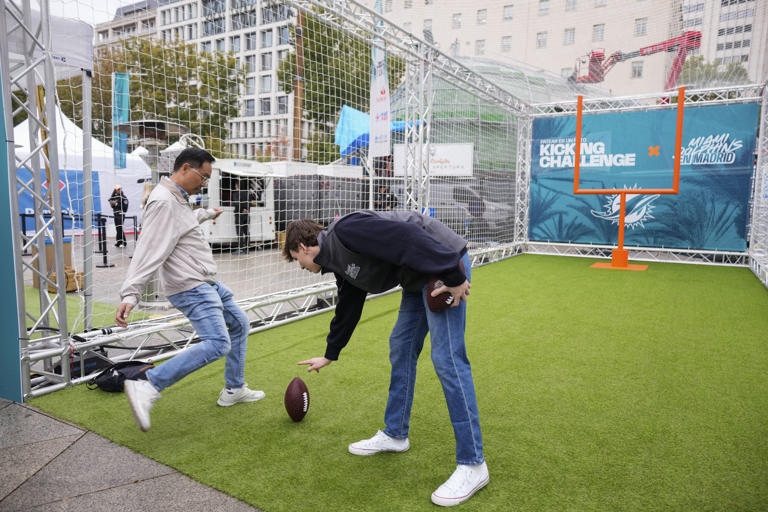 As the NFL lands in Madrid, the league hopes Spain will fall for football