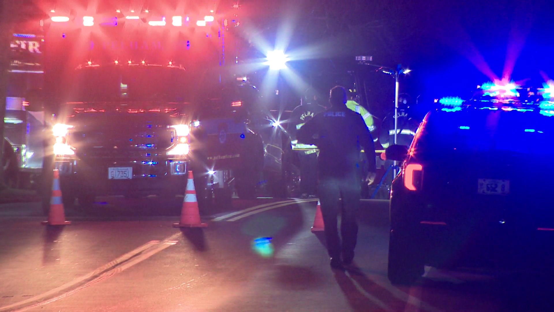 Crash causes NH power outage