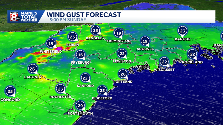 Wintry mix arrives in Maine Saturday night, expected to exit Sunday morning