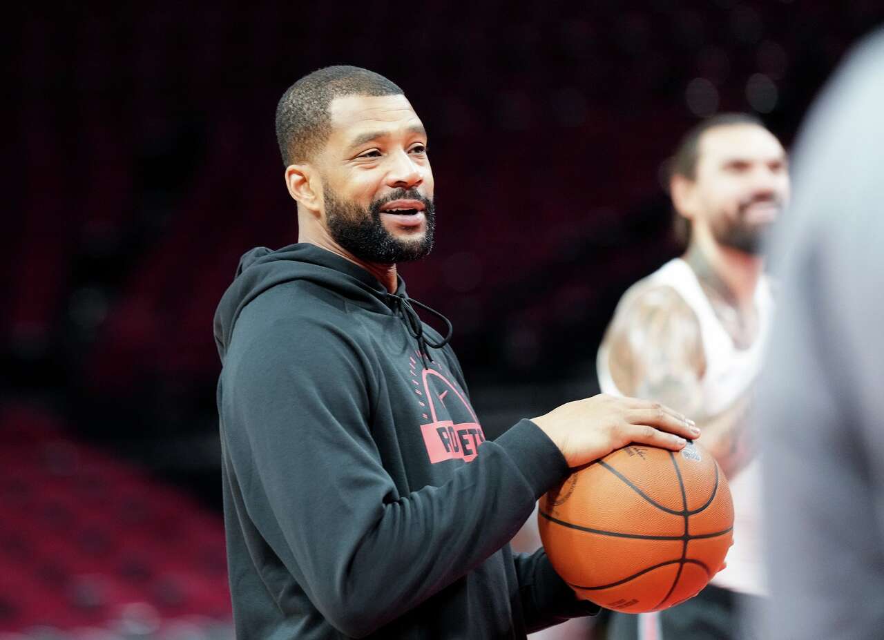 Who's on the aux cord at Rockets practice? Usually assistant coach Josh ...