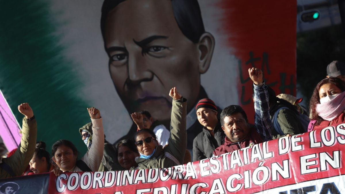 Marcha de CNTE hoy 14 de noviembre en CdMx EN VIVO paro nacional ...