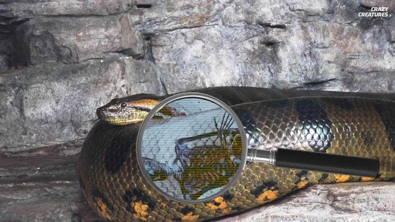 How snakes devour prey bigger than their own bodies