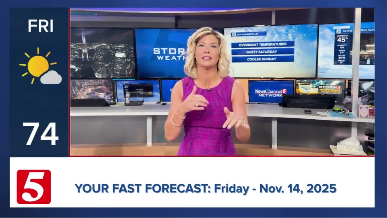 Fast Forecast: Friday, November 14, 2025