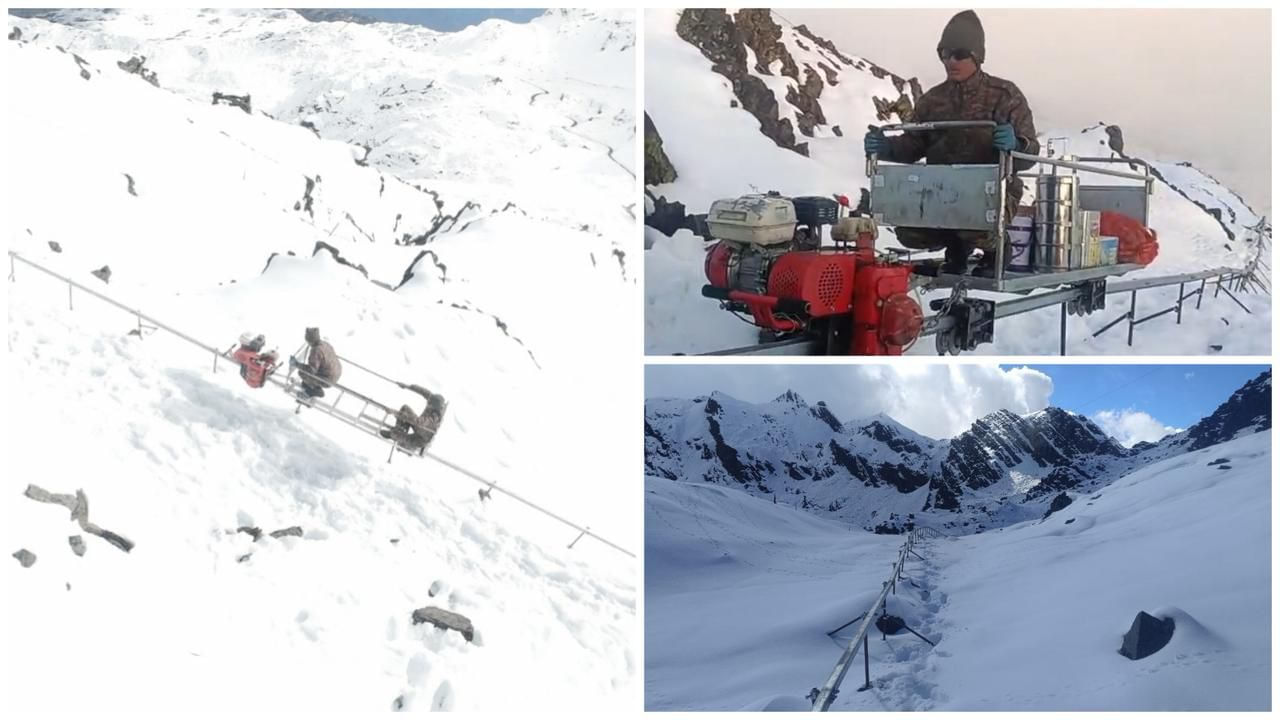 Indian Army deploys indigenous mono rail system to boost logistics at ...