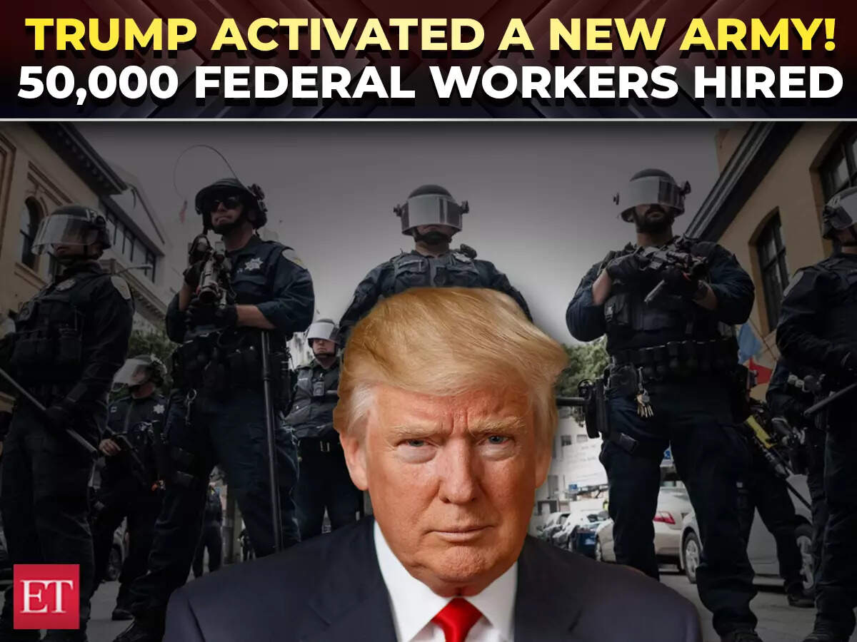US Immigration Crackdown | Historic hiring boom! Trump adds 50,000 feds ...