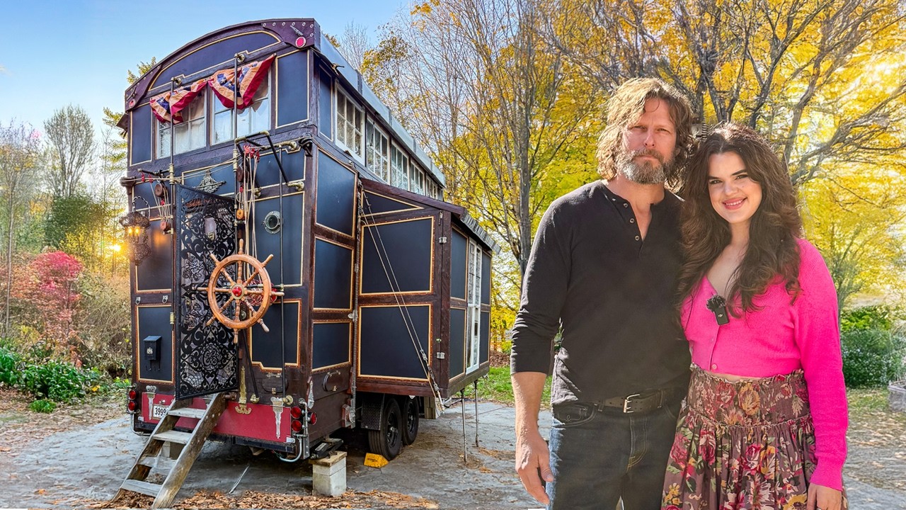 Step inside our gothic fairytale tiny home