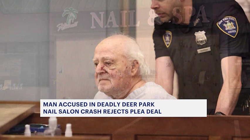 Man accused in fatal Deer Park nail salon crash rejects plea deal