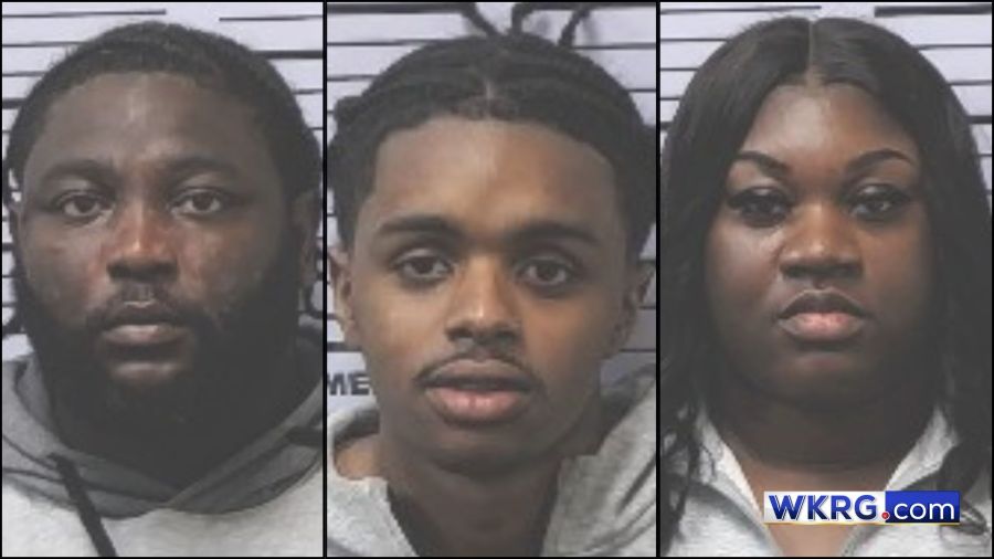 Three arrested in Mobile County drug trafficking case