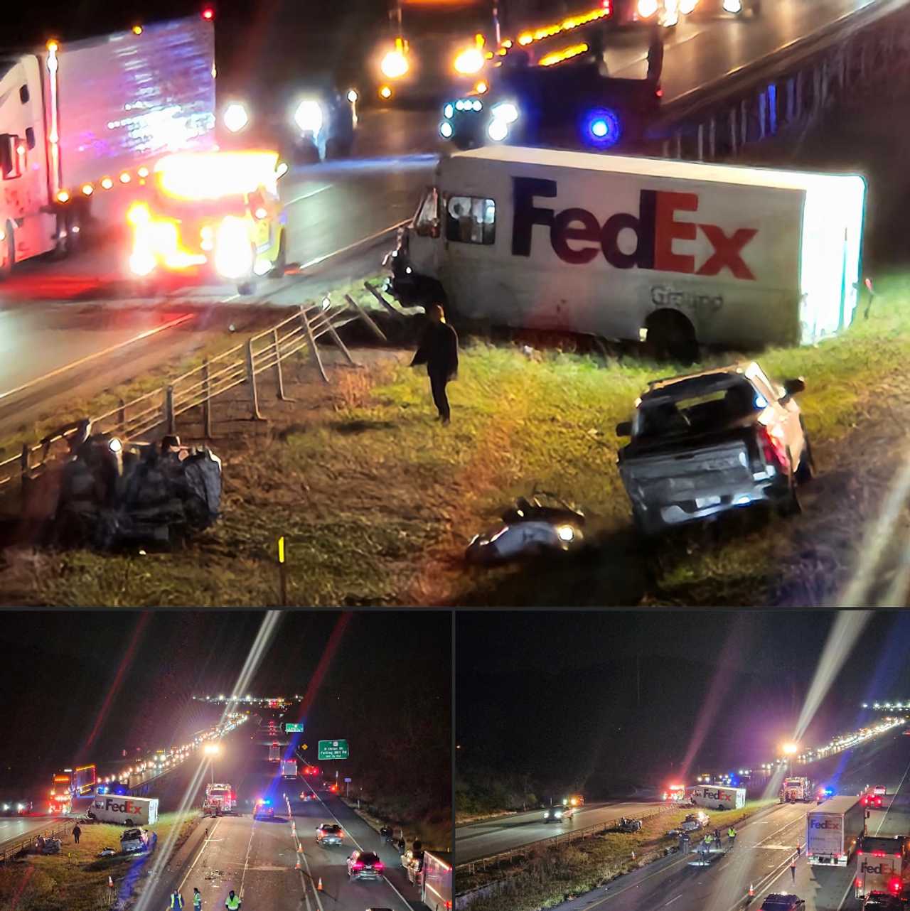 Driver Dies Trapped In 5-Vehicle Crash On Rt 283 In PA: Officials