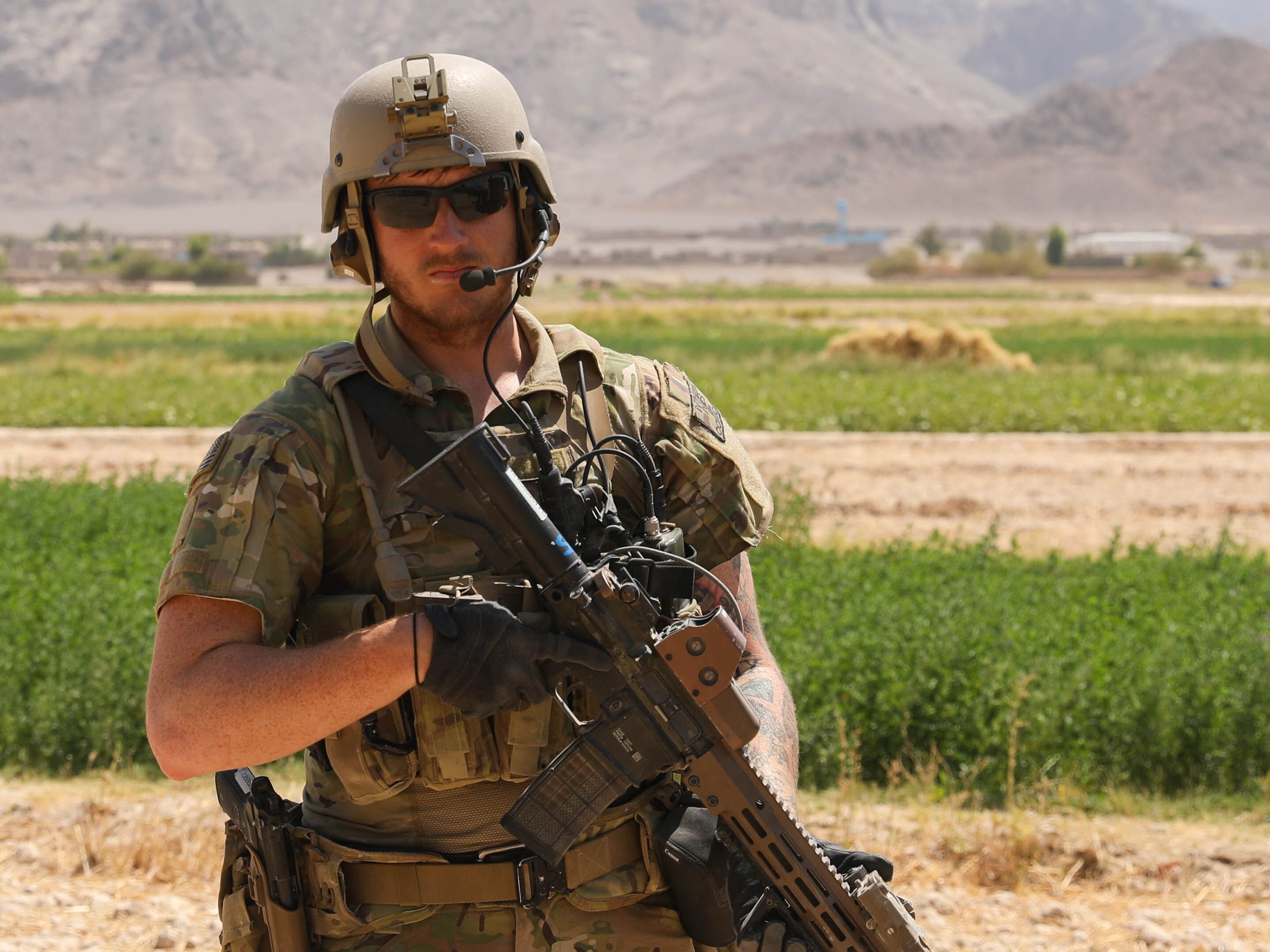 thumbnail image 2 of Battle Brick WW2 US Army Soldier Minifigure - 1.6 Inch Custom Military Collectible 2 of 10