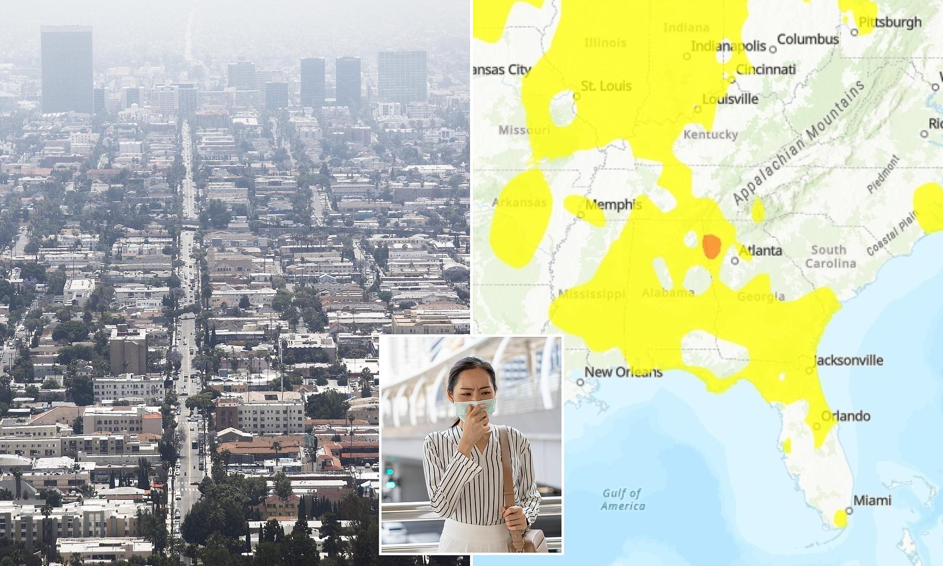 Americans in multiple states warned to stay inside as air fills with ...