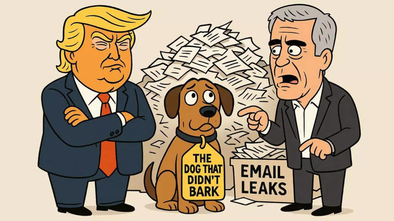 'Dog that hasn't barked': Do new Epstein emails exonerate Trump ...
