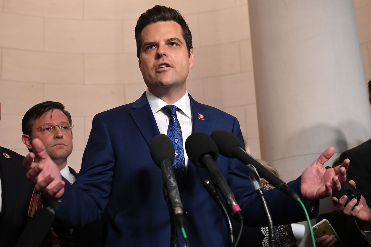 Matt Gaetz accused of sex trafficking by 2 young women in new lawsuit