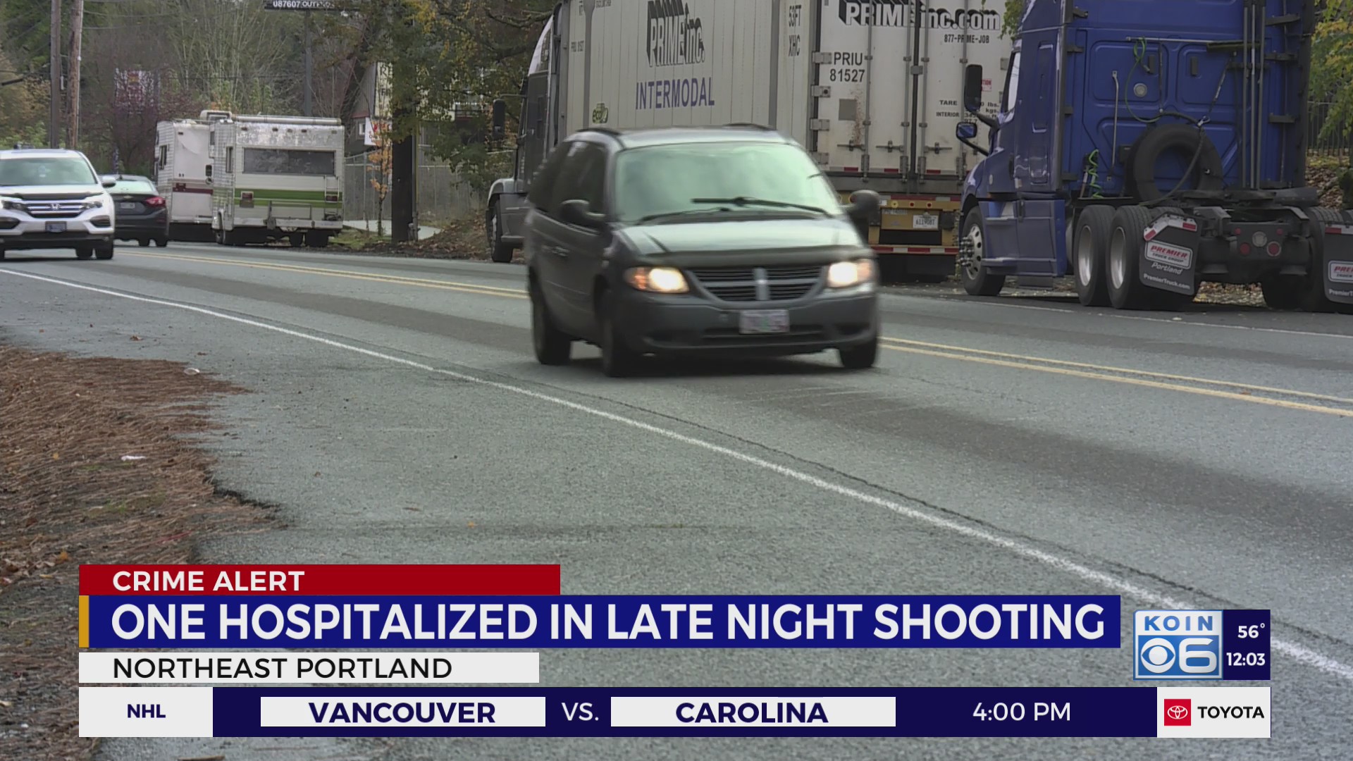 Man shot in Sandy Boulevard parking lot, no arrests made