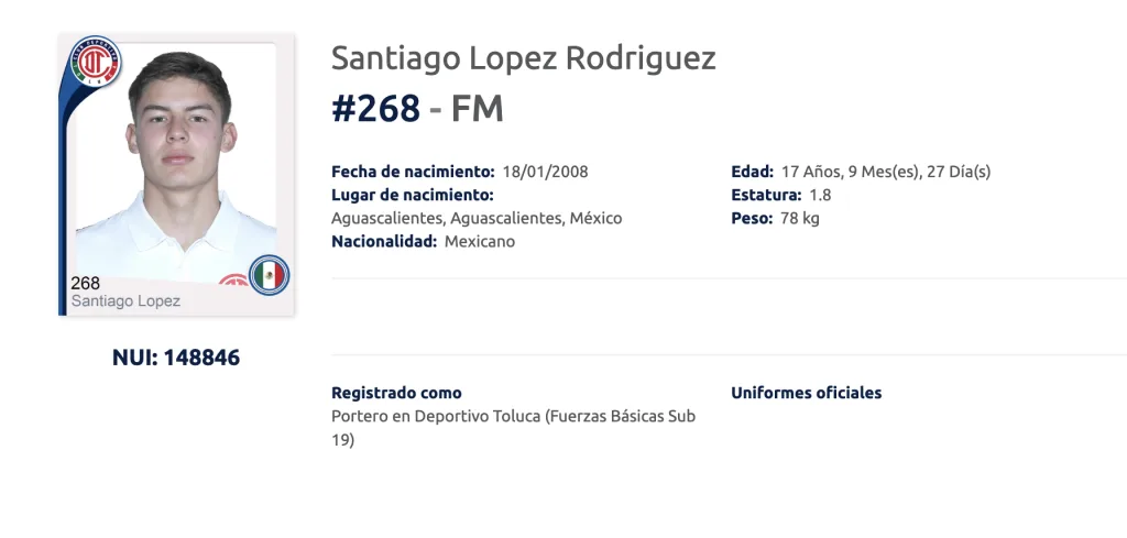 Quién es Santi López, el portero de México que se vistió de héroe ante Argentina en Mundial Sub 17