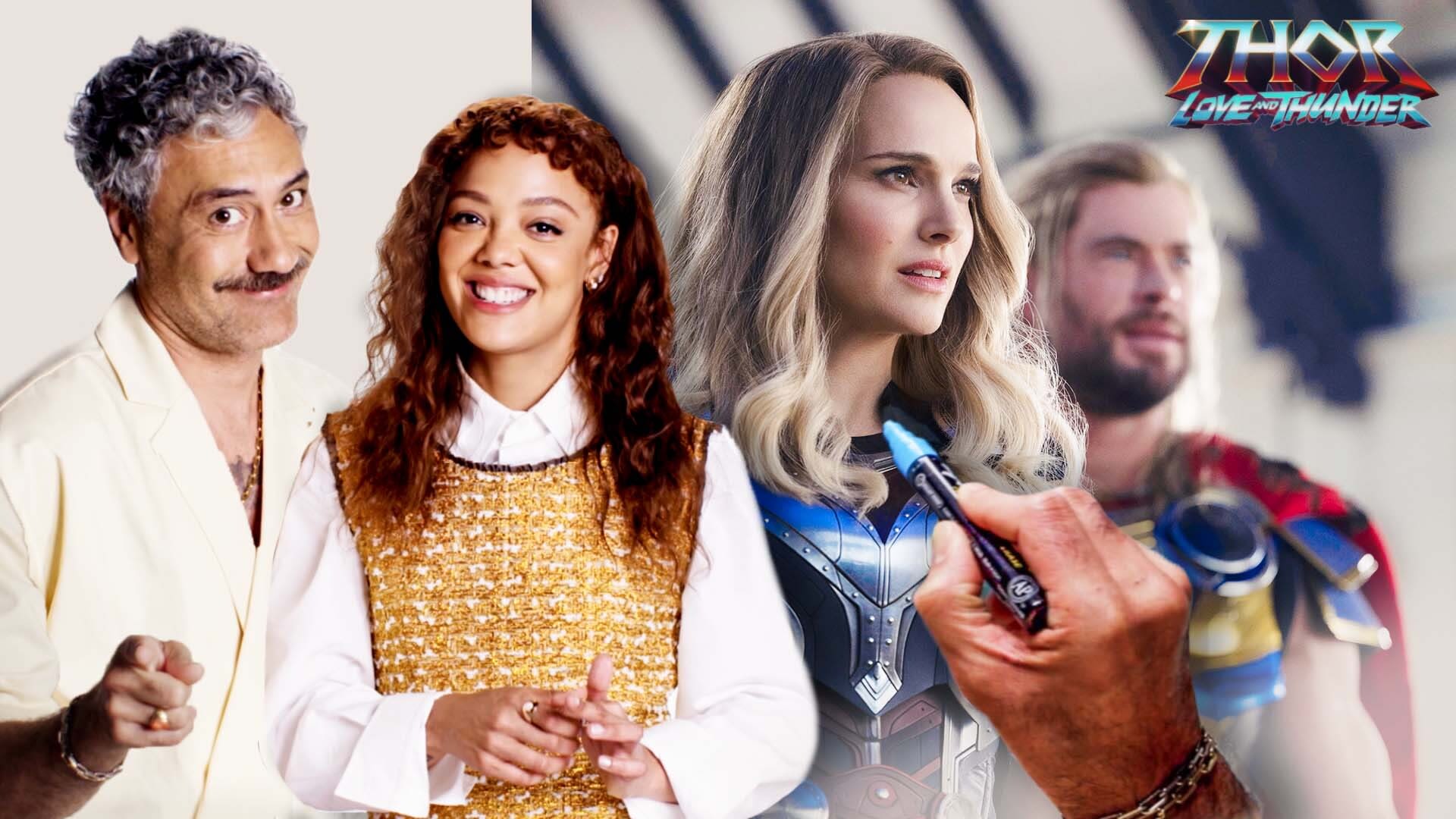 Taika Waititi and Tessa Thompson Break Down 'Thor: Love and Thunder