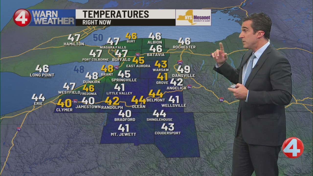 Buffalo weather update: noon, 11/14/25