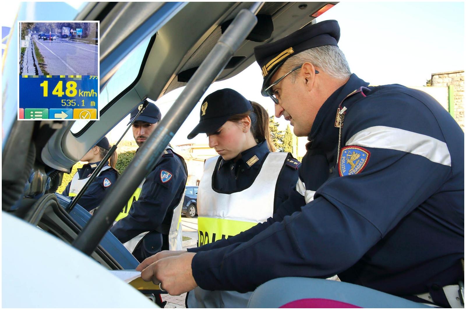 Crema, sfreccia a quasi 150 km/h dove il limite è 90: multa e ritiro ...