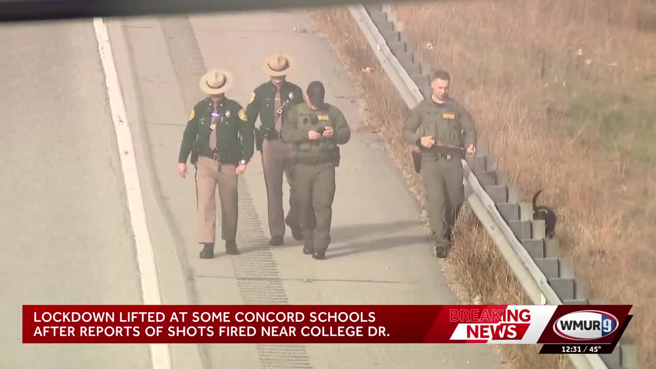 Lockdown lifted at some Concord schools after reports of shots fired ...