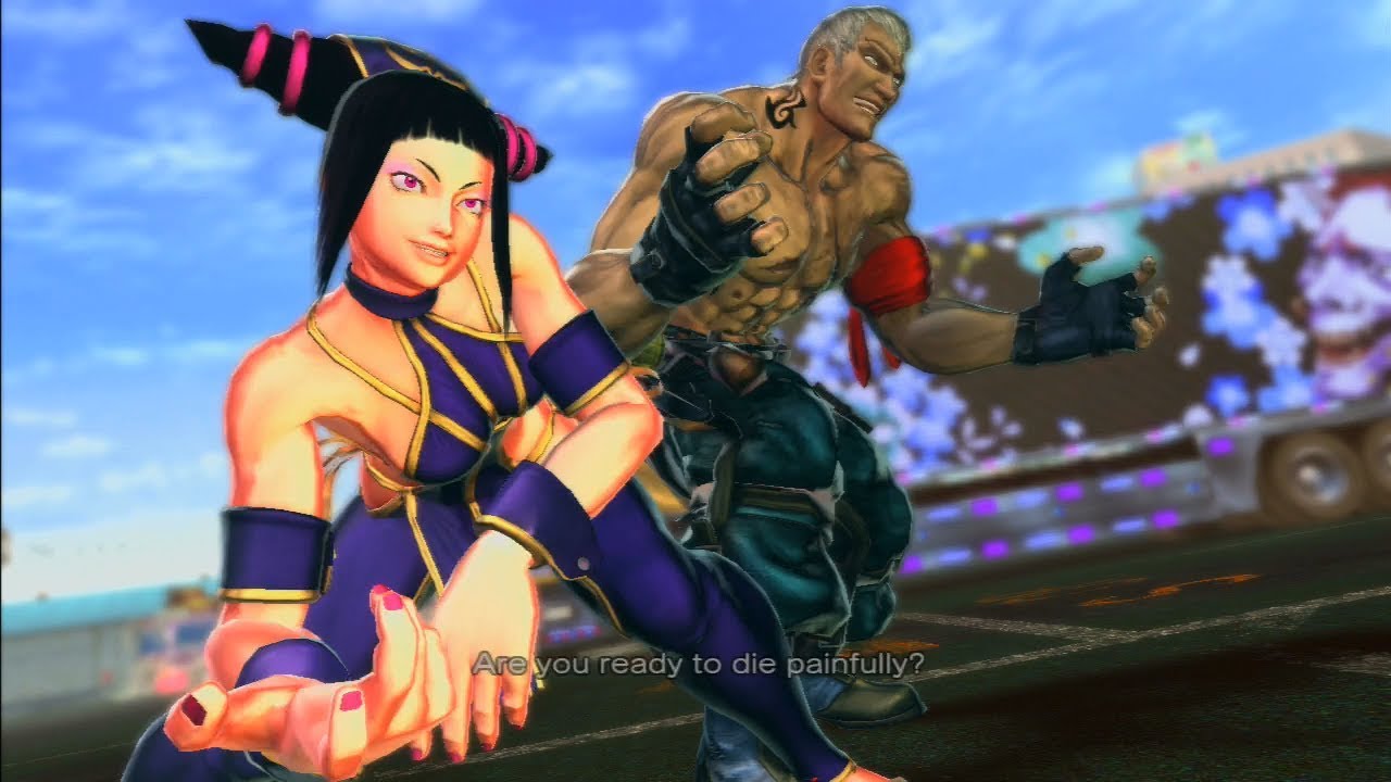 Street Fighter X Tekken playthrough Juri and Bryan (Team Raging Cobra!)