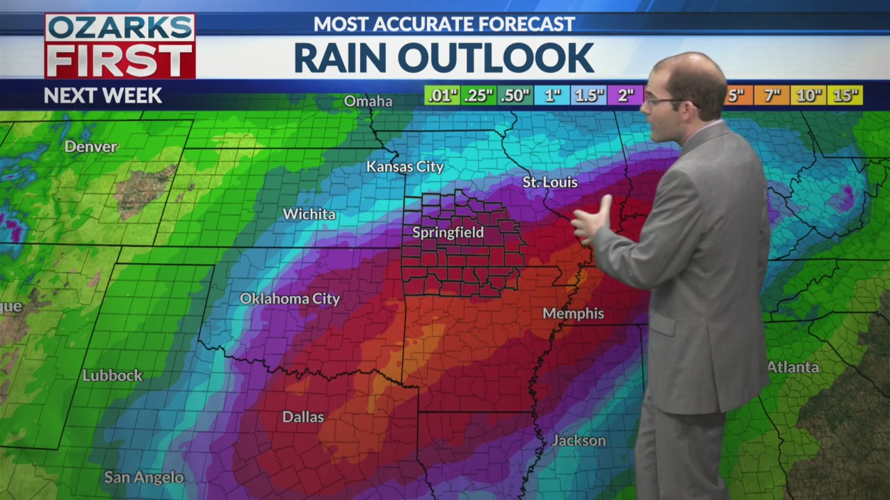 Active weather pattern developing after the weekend