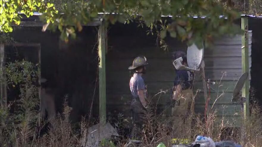 Crews battle structure fire on Cary Avenue in North Augusta