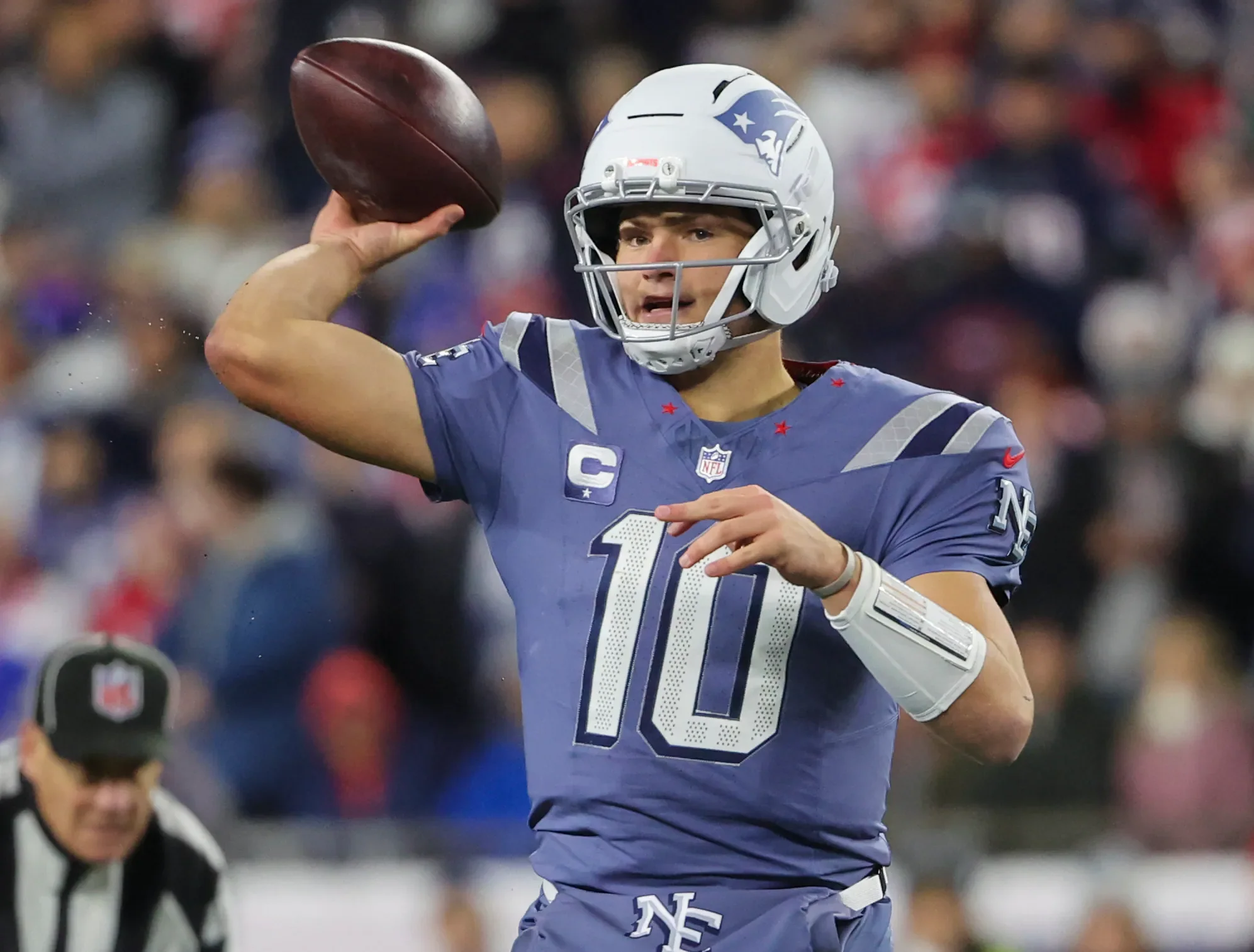 ‘That’s disrespectful’: Ex-Jets star scoffs at notion that Drake Maye ...