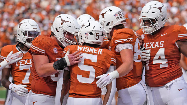 College football line movements for Week 12, including No. 10 Texas at ...