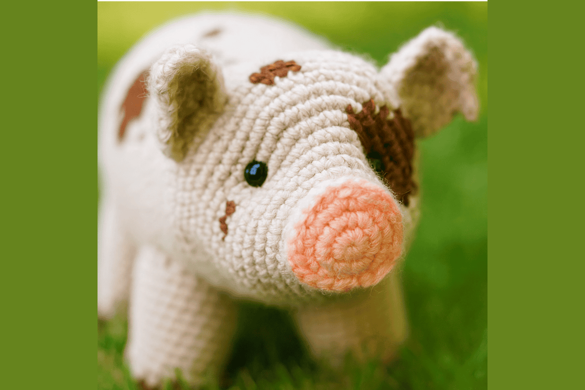Easy Crochet Pig Pattern