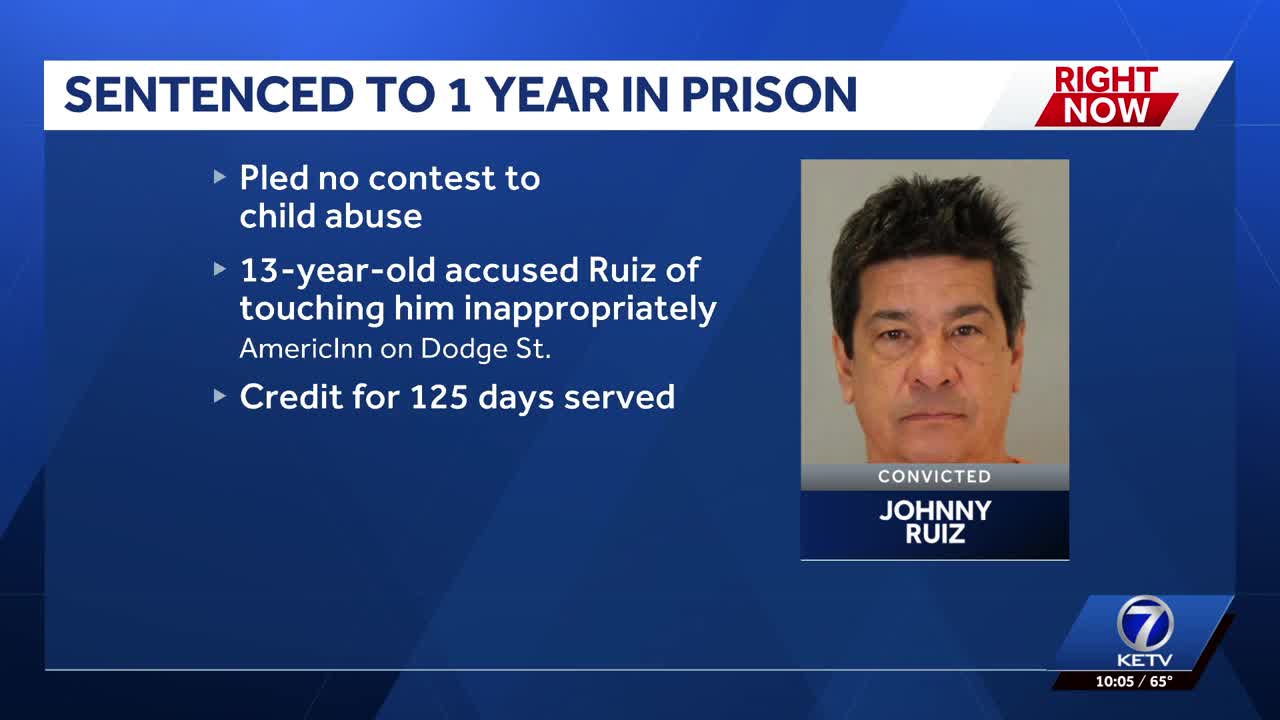 Judge sentences man to prison for child abuse