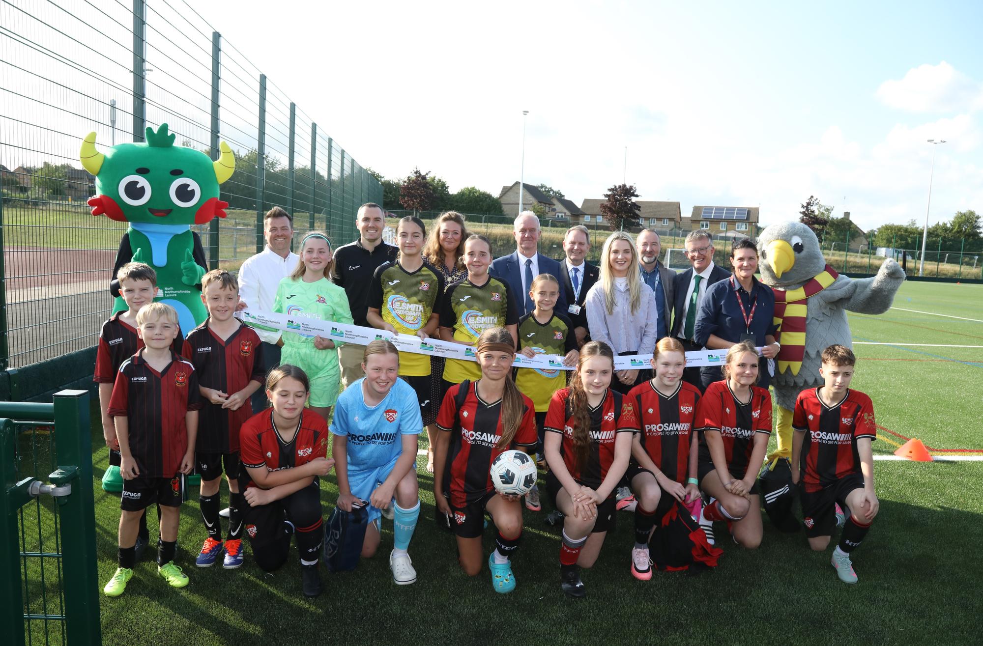 New £1m 3G football pitch in Kettering set to open three months late