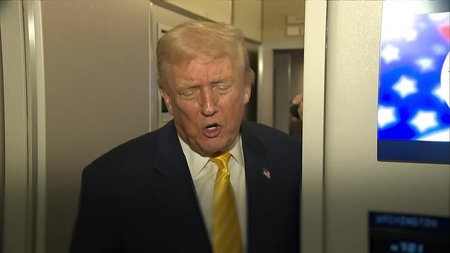 Trump says he will take legal action against the BBC over edited speech