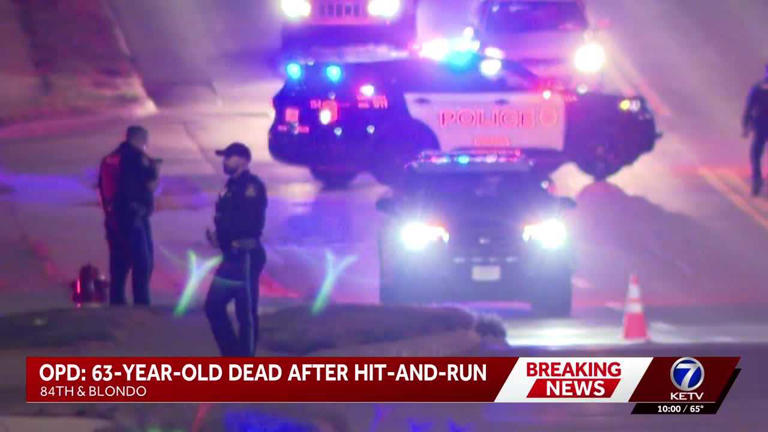 Omaha police identifies 63-year-old pedestrian killed in hit-and-run crash