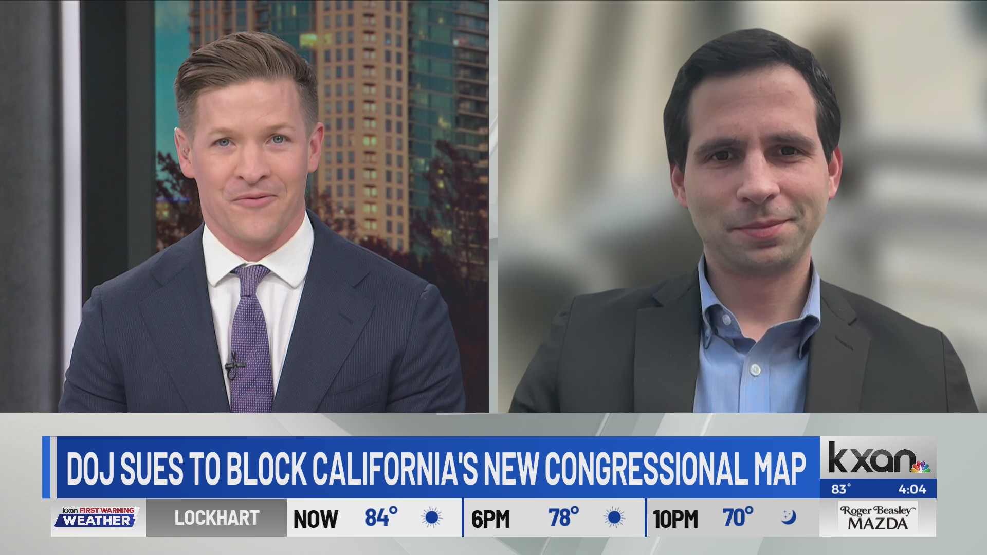 DOJ sues to block new California congressional map