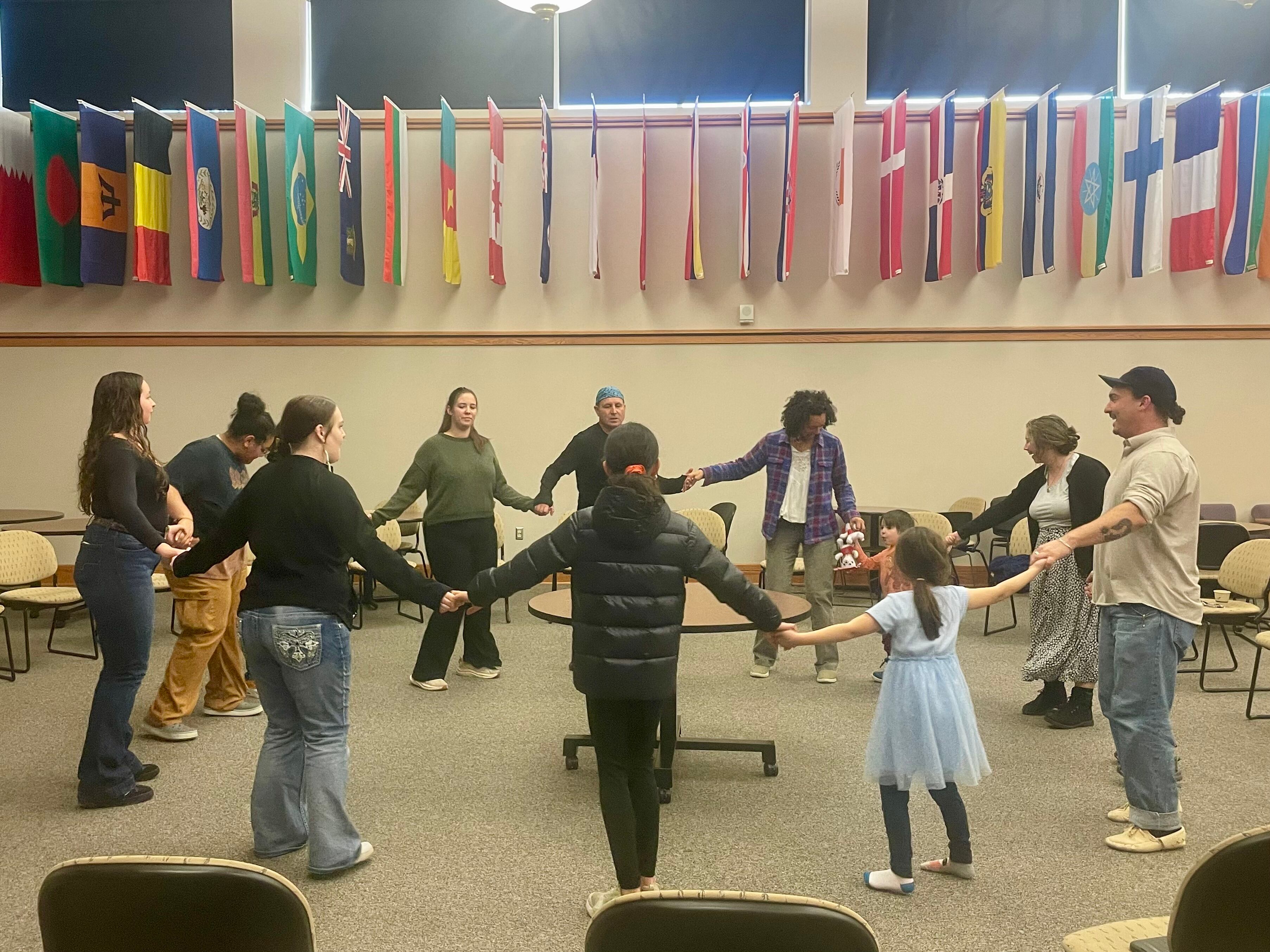 NMU Center for Native American Studies teaches round dancing, brings ...