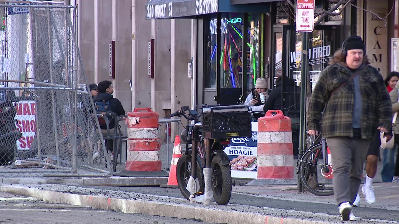 Old City businesses struggle amid ongoing construction