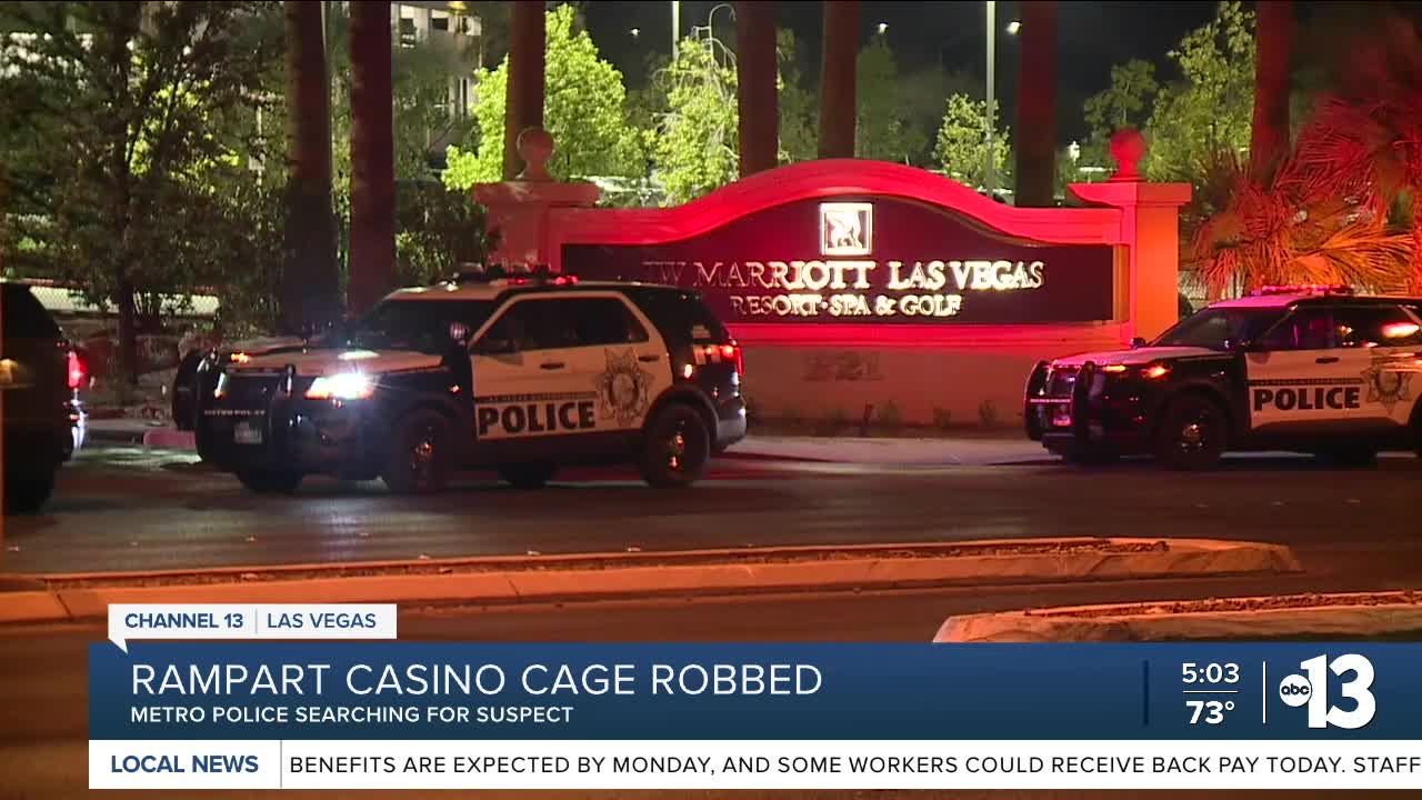 Police Searching for Suspect in Summerlin Casino Robbery