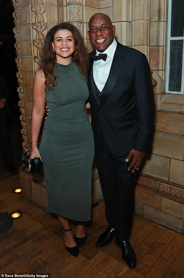 Nick Knowles steps out with wife Katie Dadzie at the Chain Of Hope Gala ...
