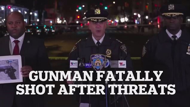 NYPD says a man was fatally shot after firing gun at officers in UES