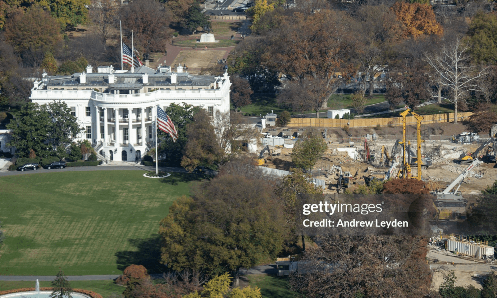 Americans 'horrified' as new image of Trump's White House 'wreckage ...